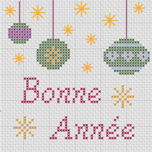 Grille « Bonne année »