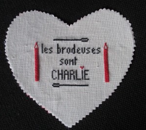 Les brodeuses sont CHARLIE….