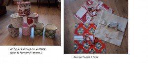 POTS ET SACS TARTE